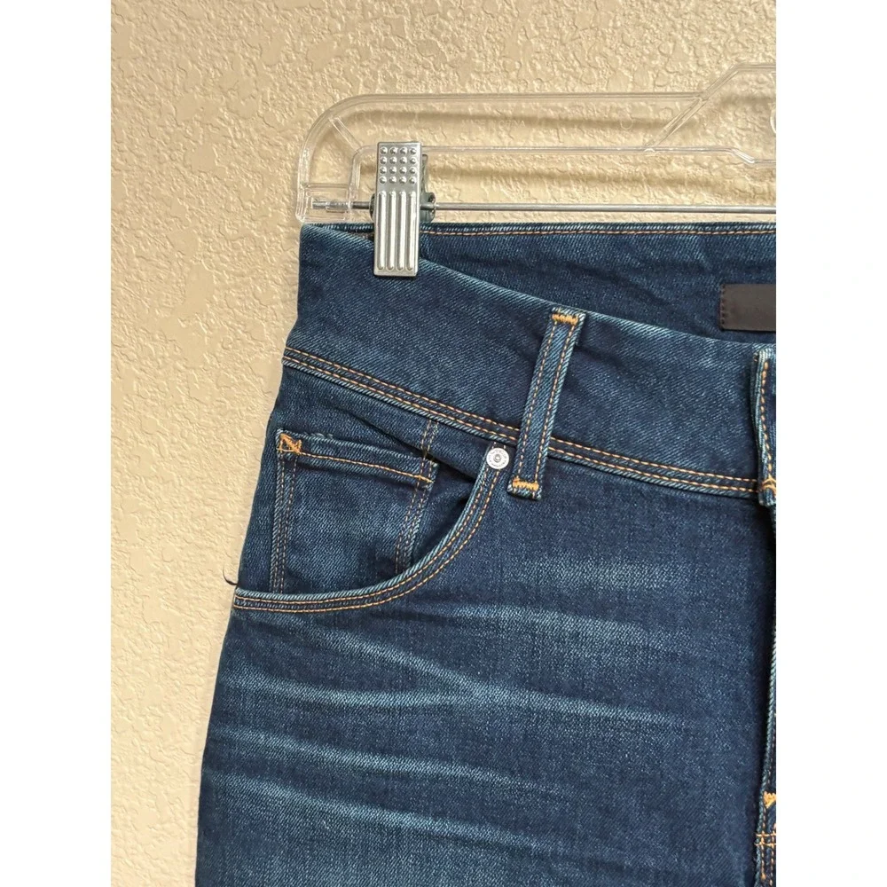 NWT Hudson Collin Midrise Skinny Jeans Obscurity Blue Denim Size 27 WM422DWF